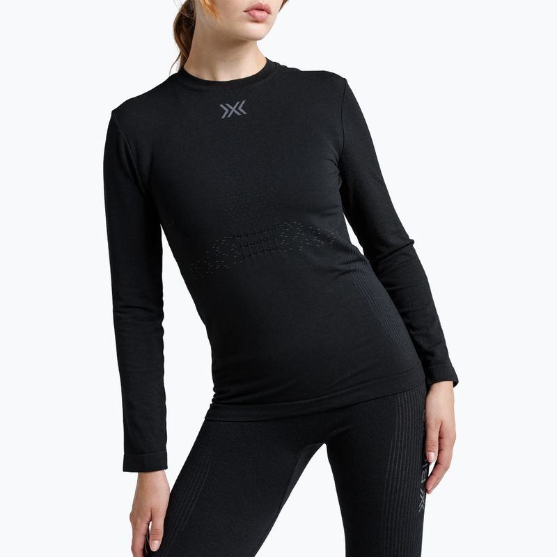 Vyriški termoaktyvūs marškinėliai X-Bionic Mightywool x black 6
