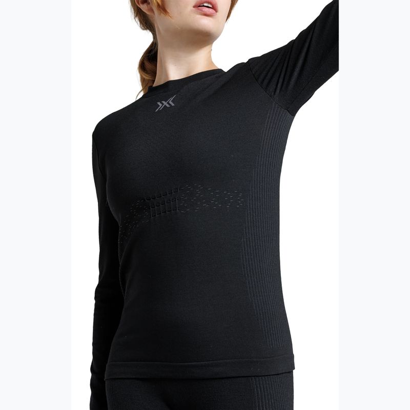 Vyriški termo marškinėliai ilgomis rankovėmis X-Bionic Mightywool x black 8