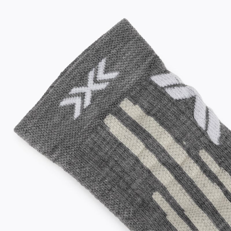 Kojinės X-Socks Hike Discover Merino Ankle seal grey/light sand 3