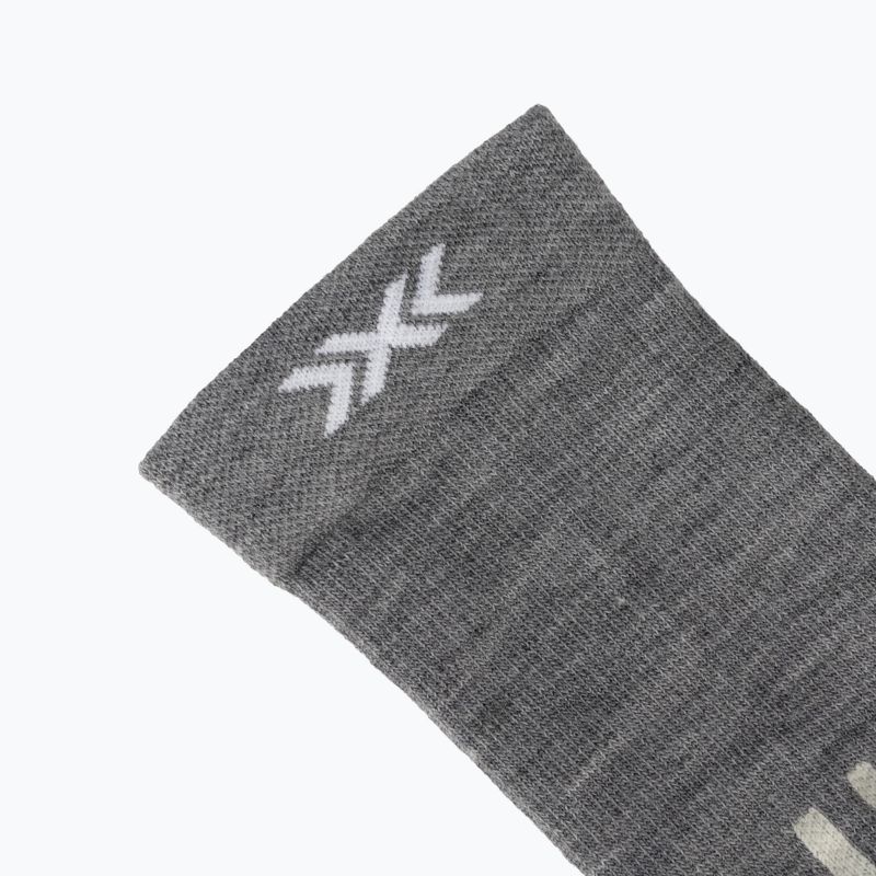 Kojinės X-Socks Hike Discover Merino Crew seal grey/light sand 3