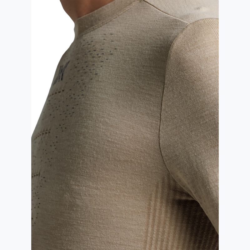 Vyriški termoaktyvūs ilgomis rankovėmis marškinėliai  X-Bionic Mightywool sand 8