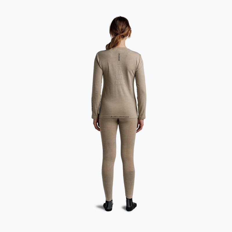 Moteriški termoaktyvūs marškinėliai X-Bionic Mightywool sand 4