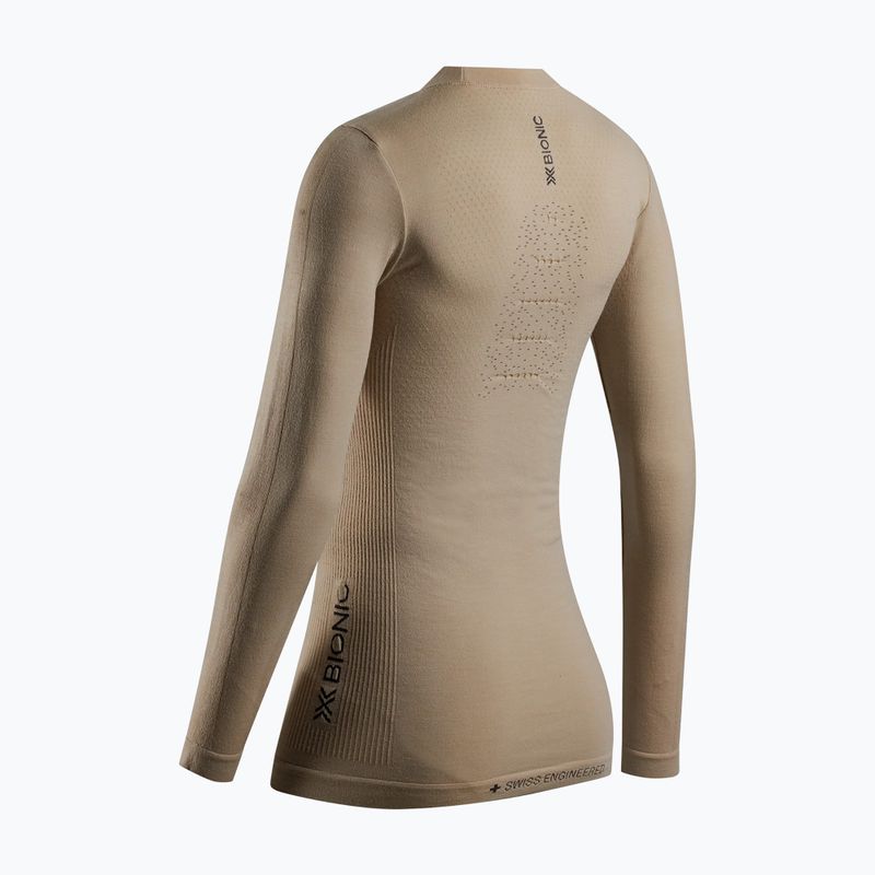 Moteriški termoaktyvūs marškinėliai X-Bionic Mightywool sand 13