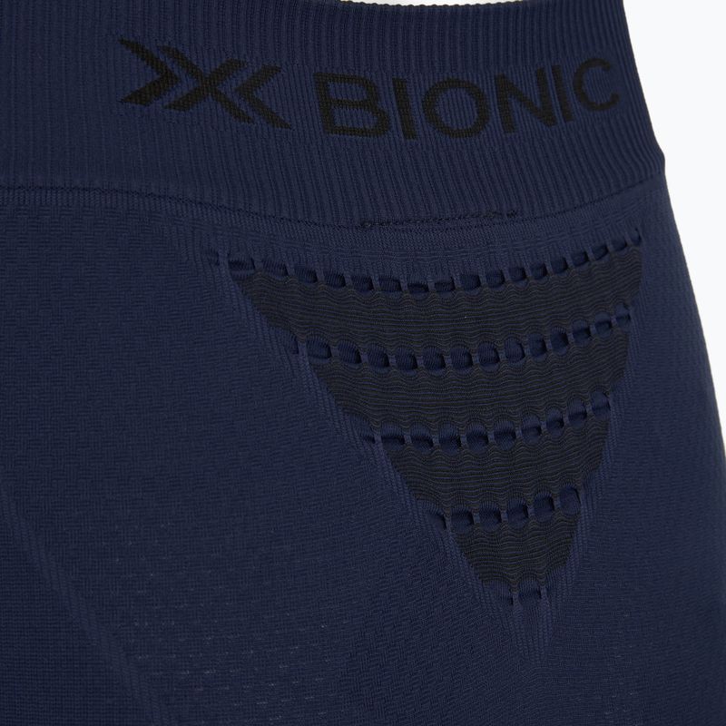 Moteriškos termoaktyvios kelnės X-Bionic Invent Graphics 3/4 marine/grey/light grey 5