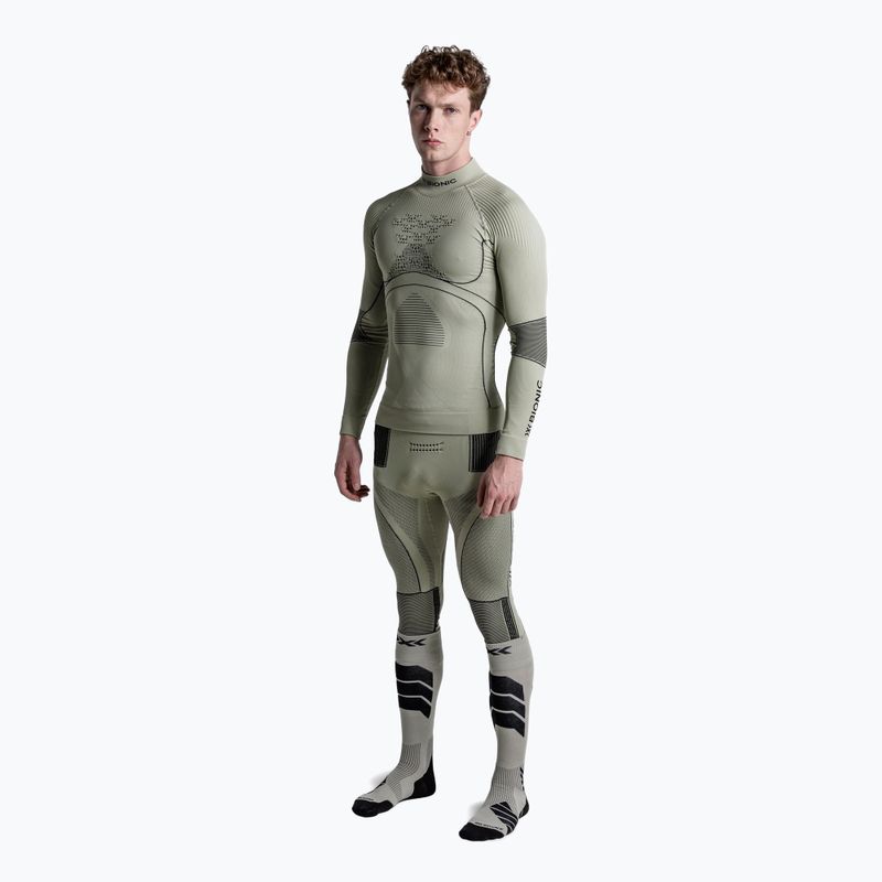 Vyriškas termoaktyvus džemperis X-Bionic Accumulator 4.0  tea grey/black 2