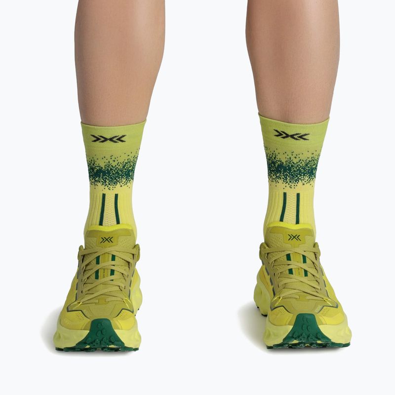 Buty do biegania + skarpety X-Bionic Terraskin X03 Electric Energy/Dark Green 9