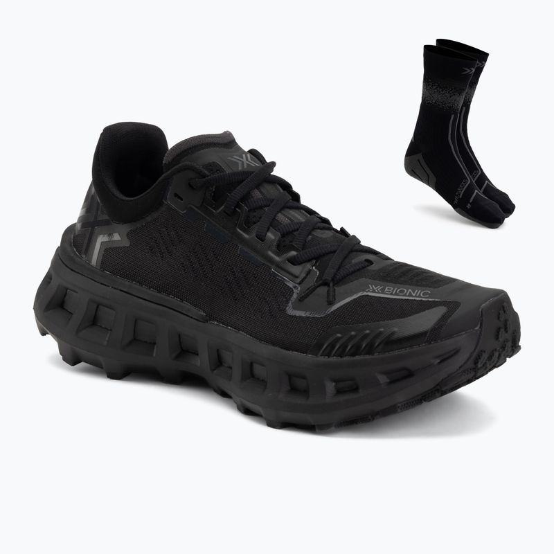 Bėgimo batai X-Bionic Terraskin X03 X Black/Rhino Grey