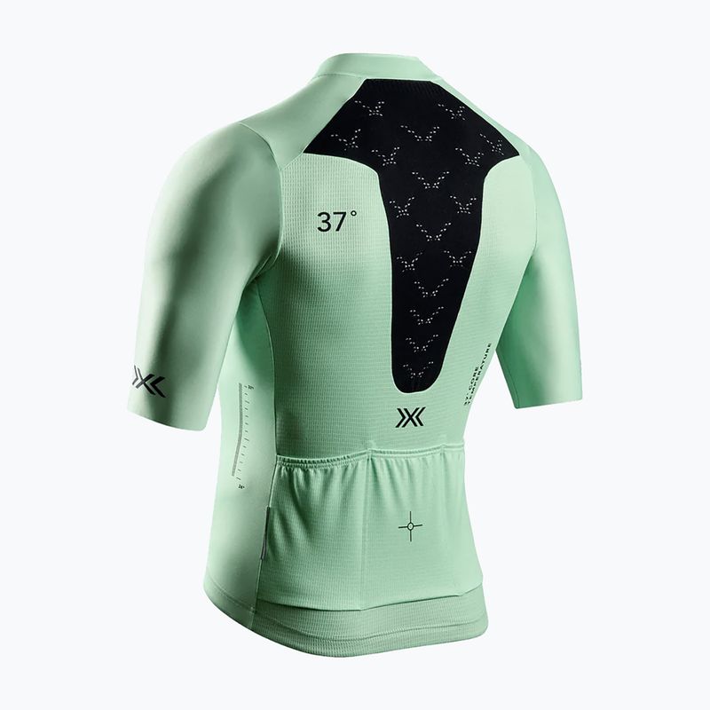 Vyriški dviračių marškinėliai X-Bionic Corefusion Ride Jersey digital lime 2