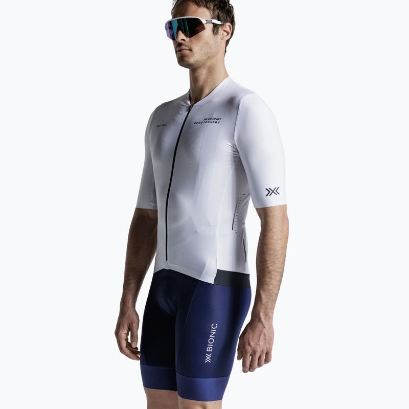 Vyriški dviračių marškinėliai X-Bionic Corefusion Aero Jersey off white 4