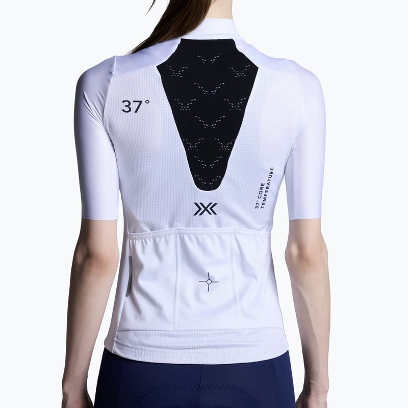 Moteriški dviračių marškinėliai X-Bionic Corefusion Ride Jersey off white 4