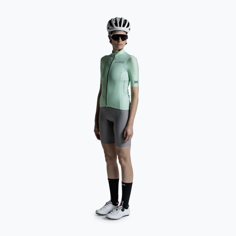 Moteriški dviračių marškinėliai X-Bionic Corefusion Ride Jersey digital lime 2