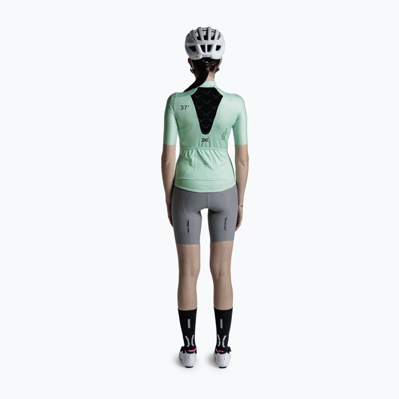 Moteriški dviračių marškinėliai X-Bionic Corefusion Ride Jersey digital lime 3