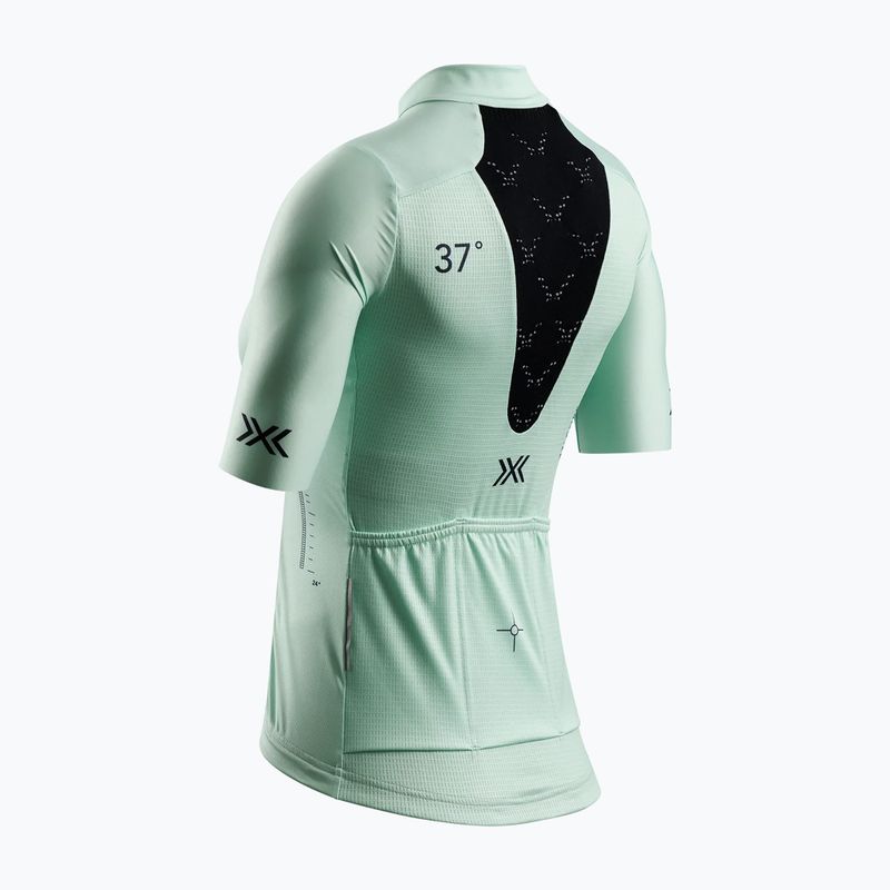 Moteriški dviračių marškinėliai X-Bionic Corefusion Ride Jersey digital lime 8