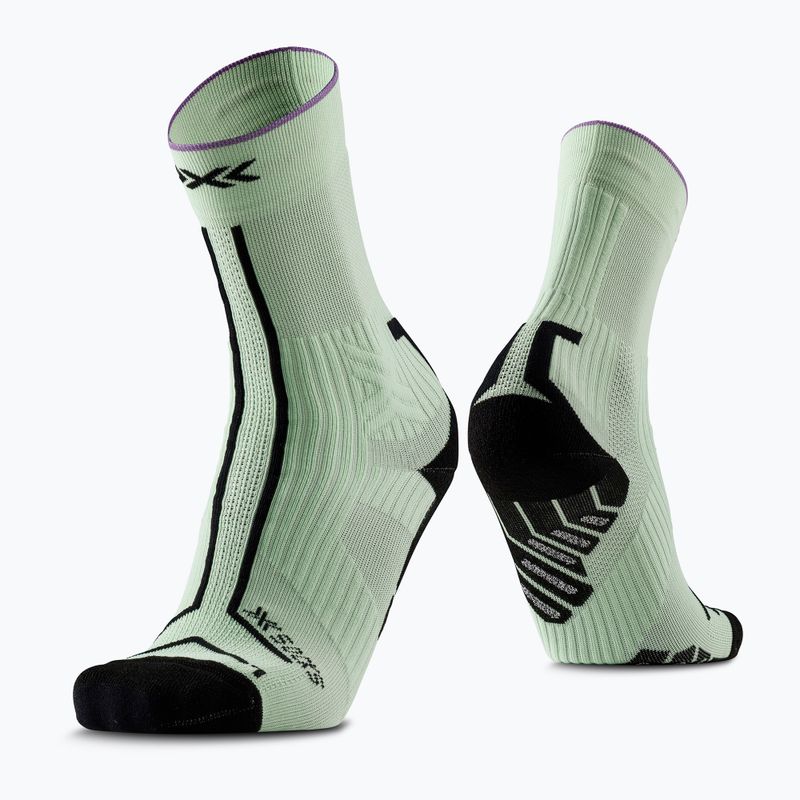 Kojinės X-Socks Trailrun Terraskin Expert Crew digital lime/x black 5