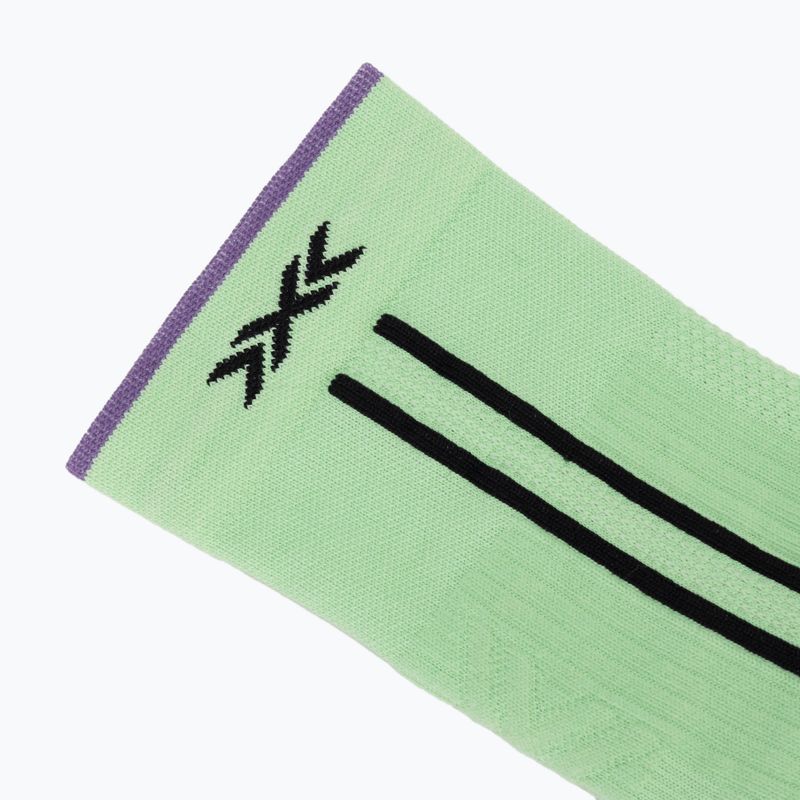 Kojinės X-Socks Trailrun Terraskin Expert Crew digital lime/x black 3
