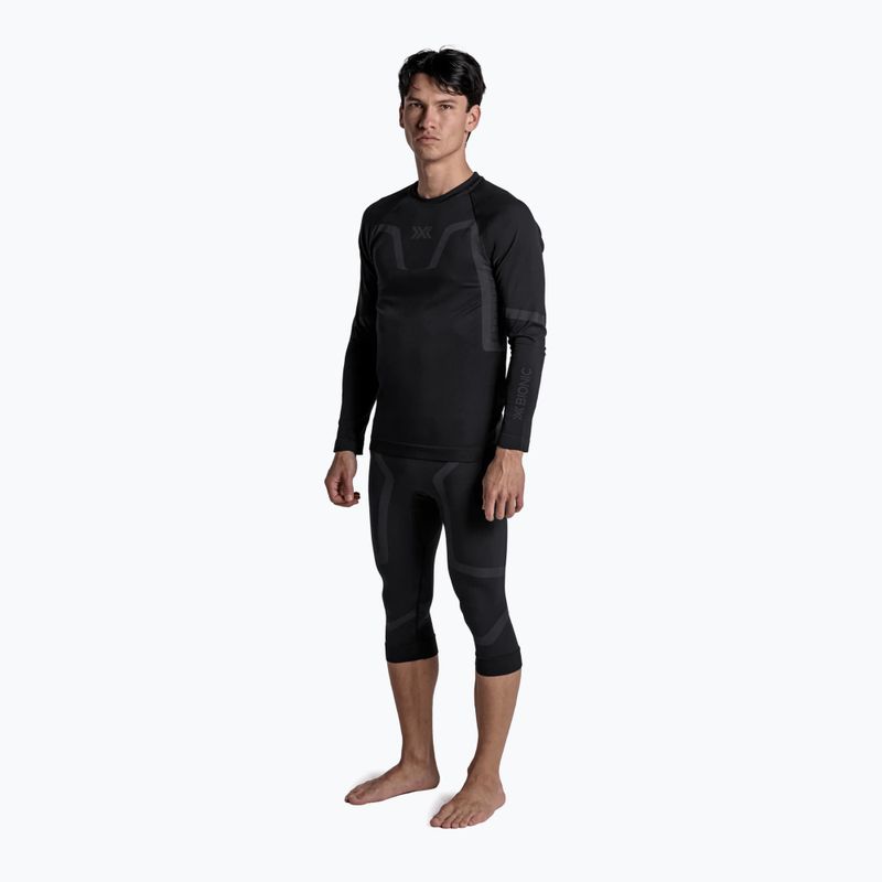 Vyriškas termoaktyvus džemperis X-Bionic X-Ential Baselayer LS x black 2