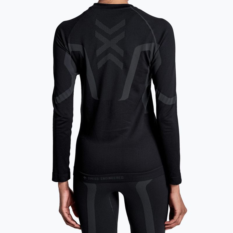 Moteriškas termo džemperis X-Bionic X-Ential Baselayer LS x black 2