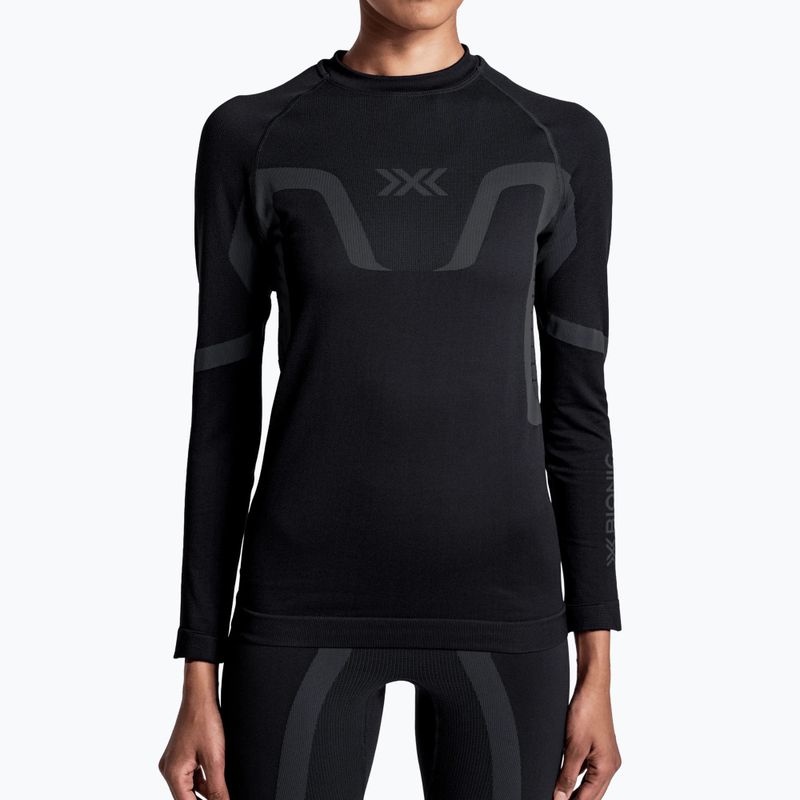 Moteriškas termo džemperis X-Bionic X-Ential Baselayer LS x black 3