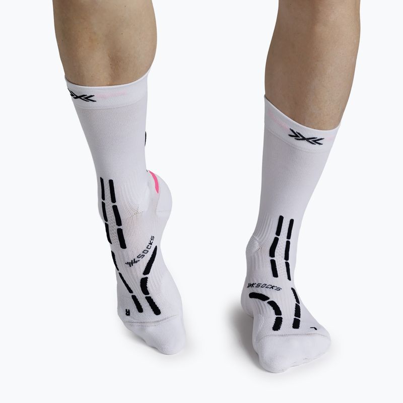 Kojinės X-Socks Trail Anatomix Crew x white/x black 2