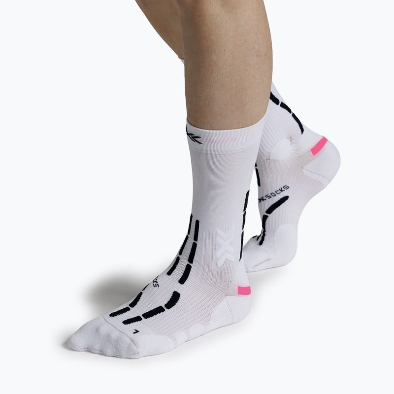 Kojinės X-Socks Trail Anatomix Crew x white/x black 4