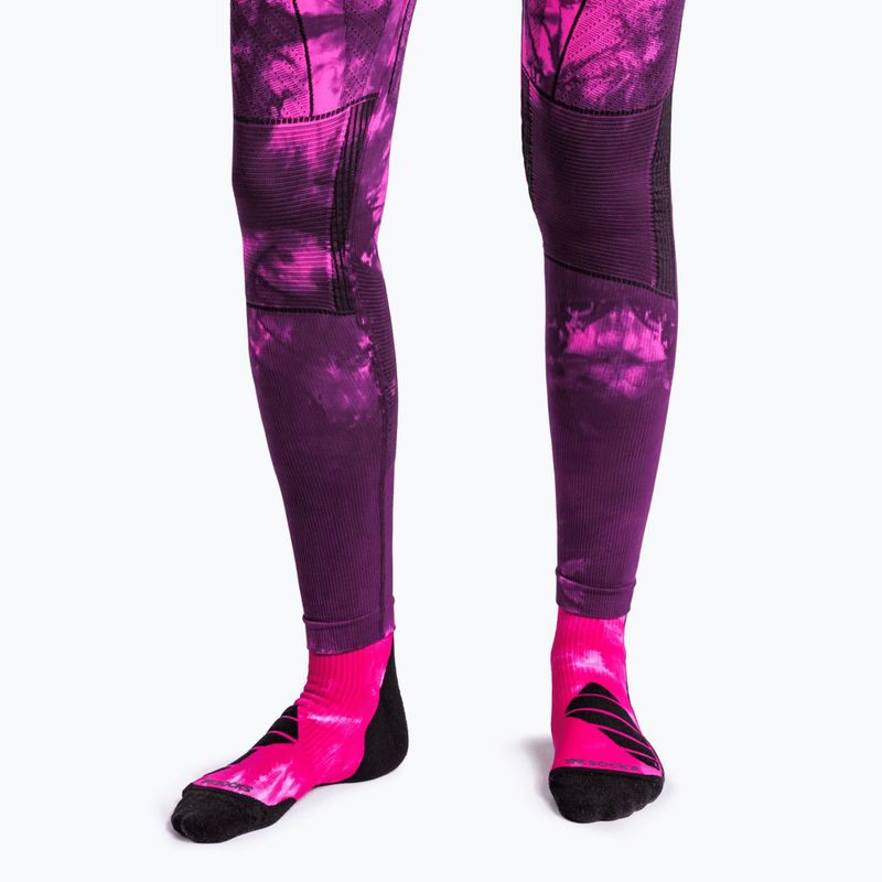 Termoaktyvios kelnės X-Bionic Energy Accumulator Wild tiedye x black/fluo pink 5