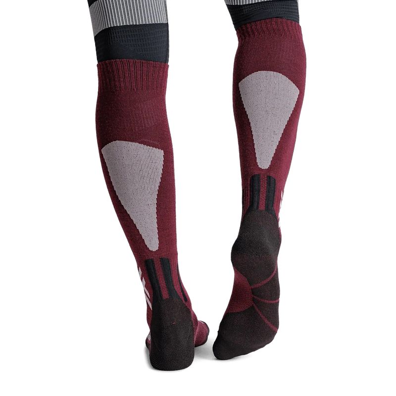Slidinėjimo kojinės X-Socks Ski Discover Merino Otc oxide red 3