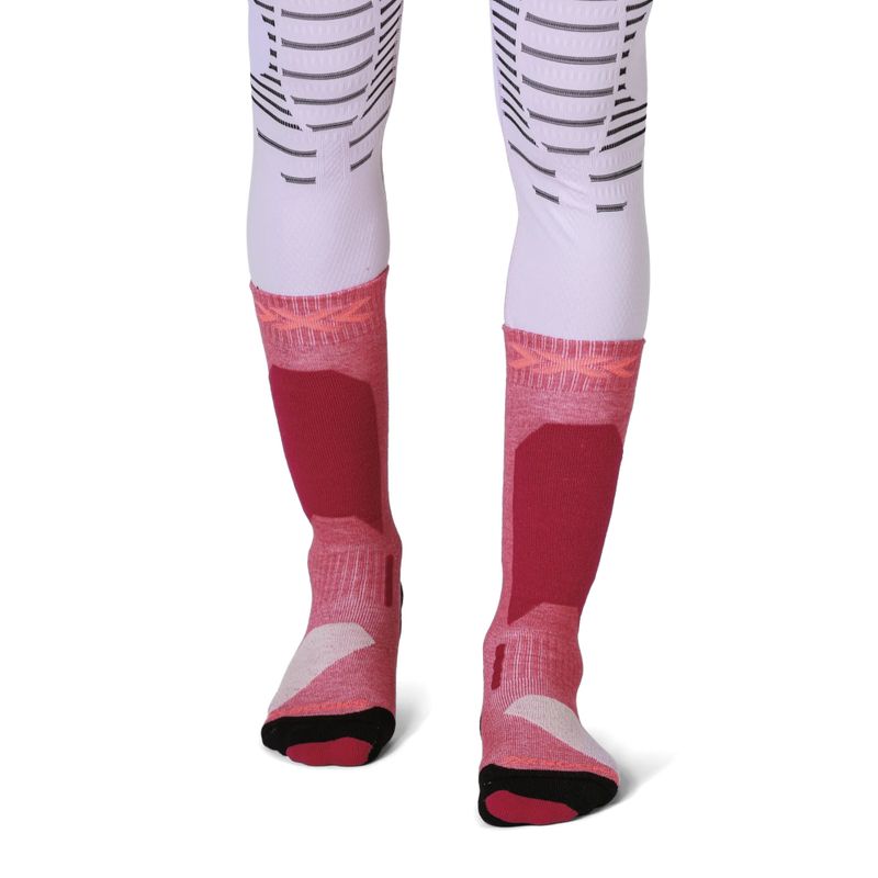 Vaikiškos slidinėjimo kojinės X-Socks Ski Discover Otc hot red 2