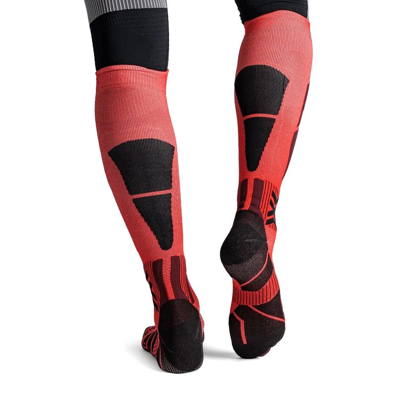 Slidinėjimo kojinės X-Socks Ski Perform Otc hot red 3