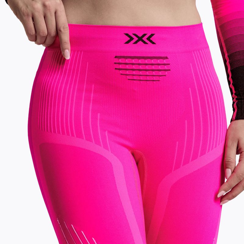 Moteriškos termo kelnės X-Bionic Invent Graphics fluo pink/x white 4