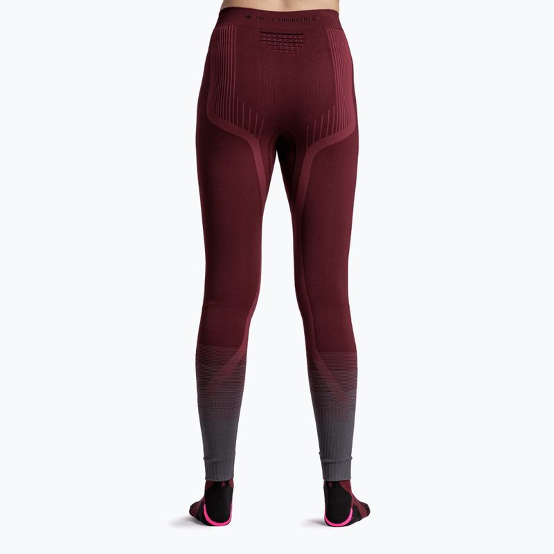 Moteriškos termo kelnės X-Bionic Invent Graphics oxide red/x black 2