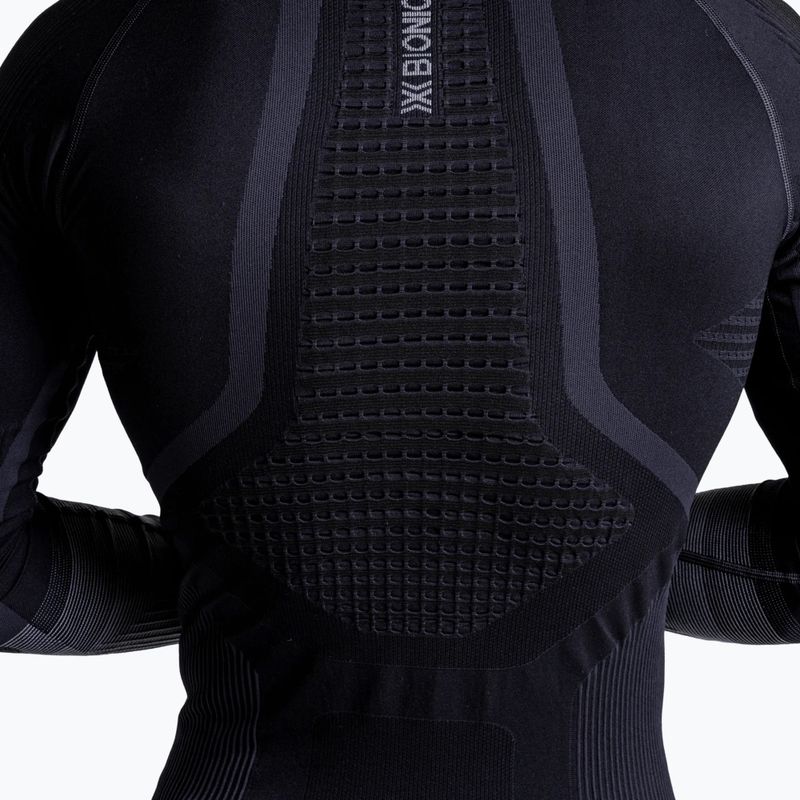 Vyriškas termoaktyvus džemperis X-Bionic Invent Graphics LS x black/dark grey 7