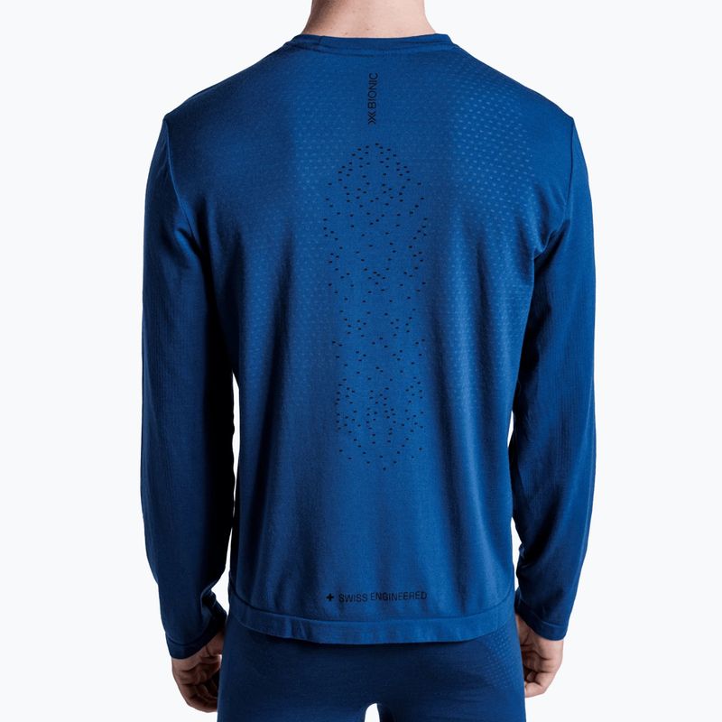 Vyriškas termoaktyvus džemperis X-Bionic Mightywool Light Shirt neo navy 3