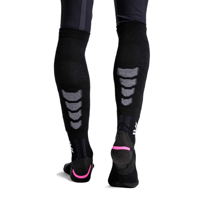 Slidinėjimo kojinės X-Socks Ski Anatomix Merino Otc x black 4