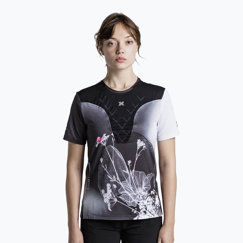Moteriški bėgimo marškinėliai X-Bionic Corefusion Run Shirt yinyang/x black/x white