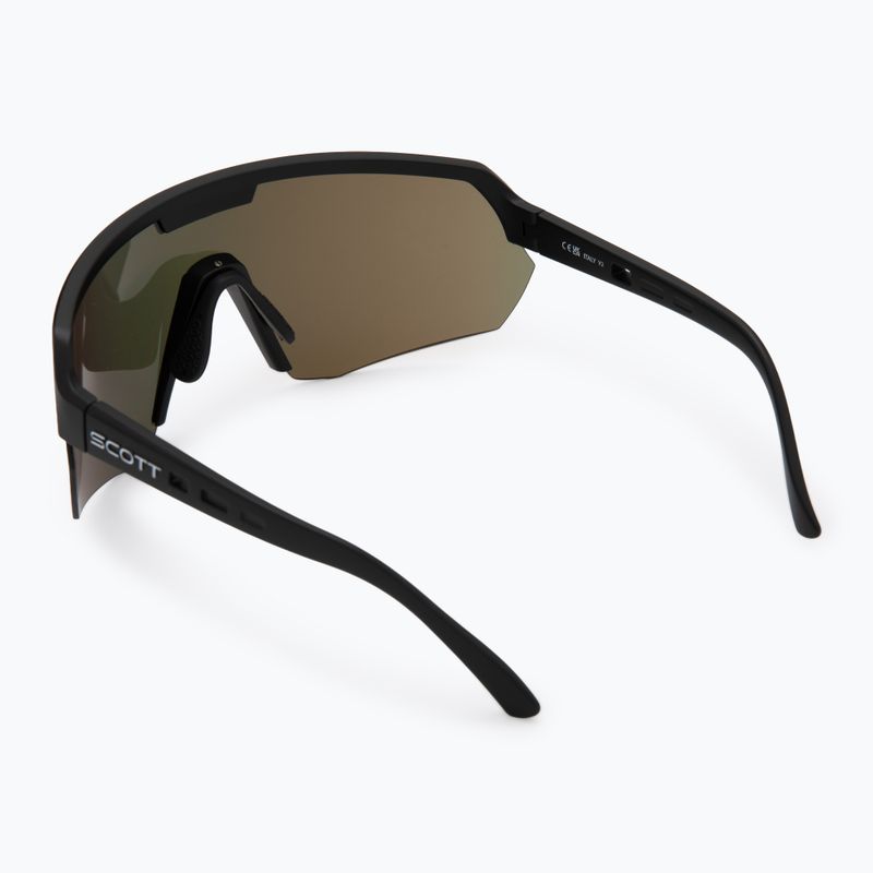 Akiniai nuo saulės SCOTT Sport Shield black/red chrome 2