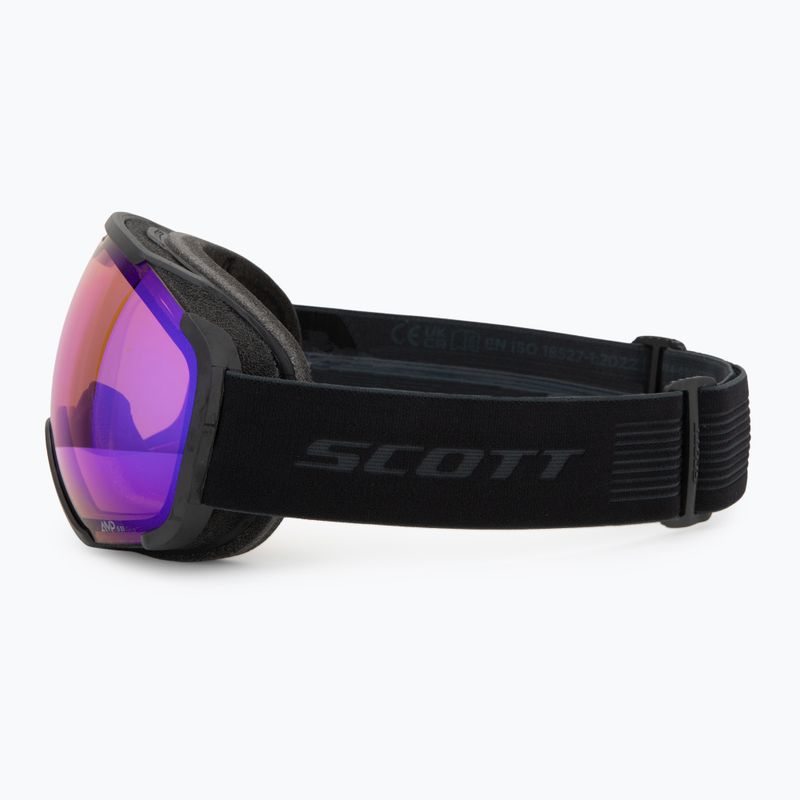 Slidinėjimo akiniai SCOTT Faze II mineral black/amp illuminator blue chrome 4