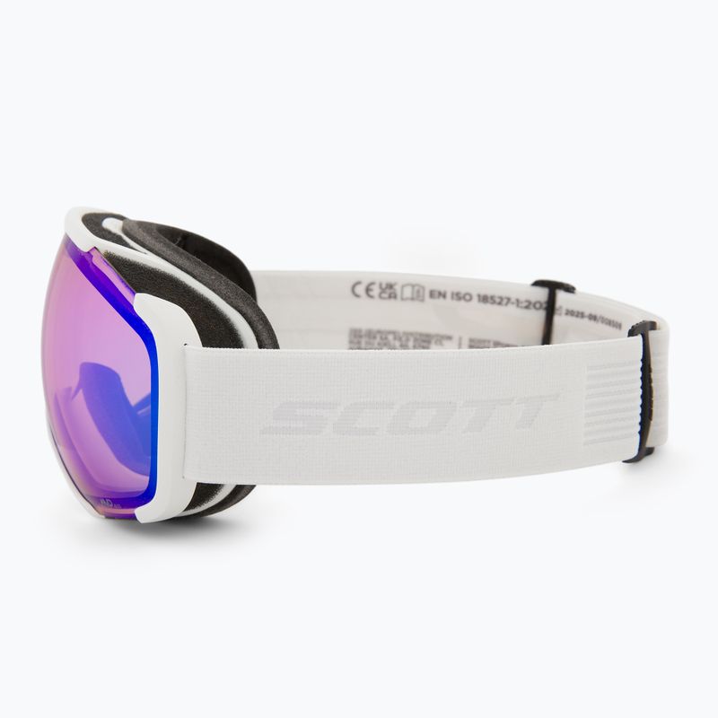 Slidinėjimo akiniai SCOTT Faze II mineral white/amp illuminator blue chrome 4
