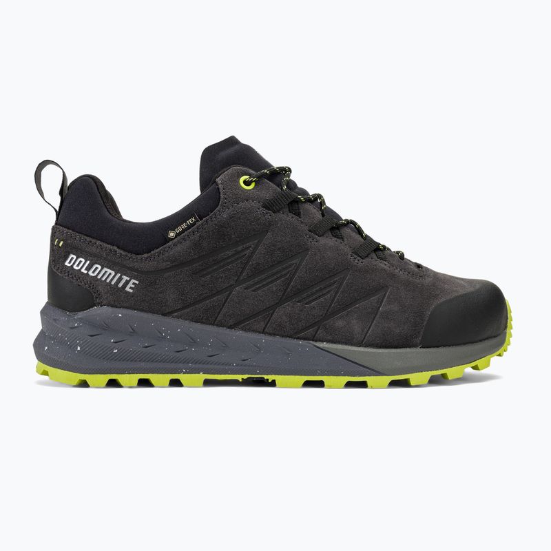 Vyriški turistiniai batai Dolomite Croda Nera GTX grey/lime green 2