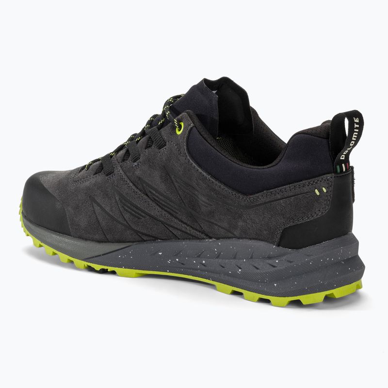 Vyriški turistiniai batai Dolomite Croda Nera GTX grey/lime green 3