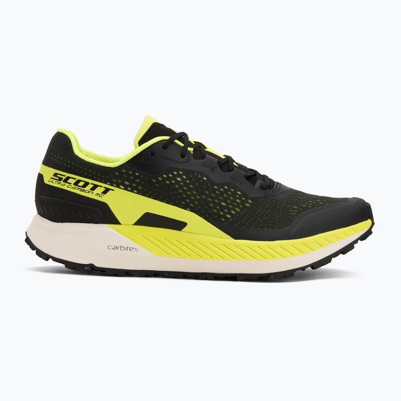 Vyriški bėgimo batai SCOTT Ultra Carbon RC black/yellow 2