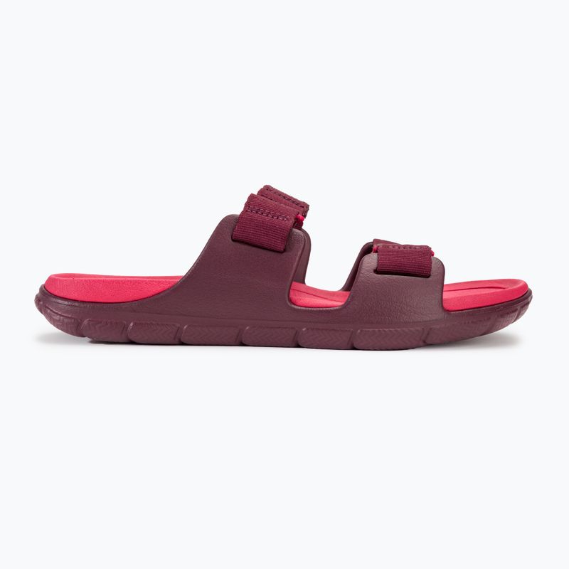 Moteriškos šlepetės Lizard Way Slide zinfandel red/virtual pink 2