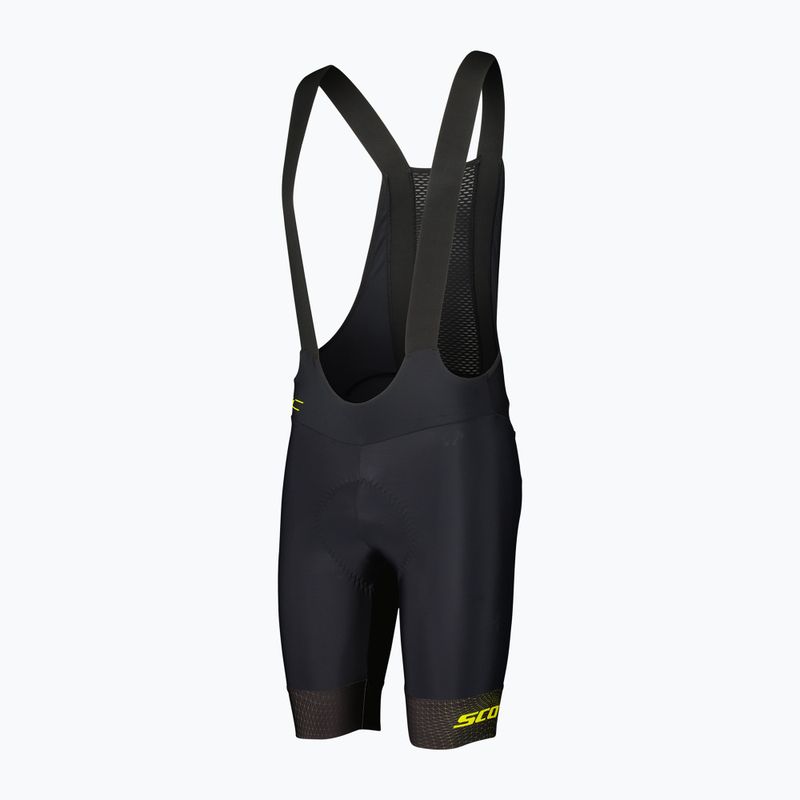Vyriški SCOTT RC Pro +++ Bibshorts black/sulphur yellow