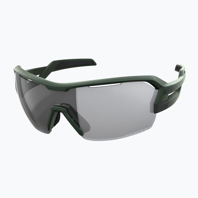 Akiniai nuo saulės SCOTT Spur LS kaki green/grey light sensitive/clear