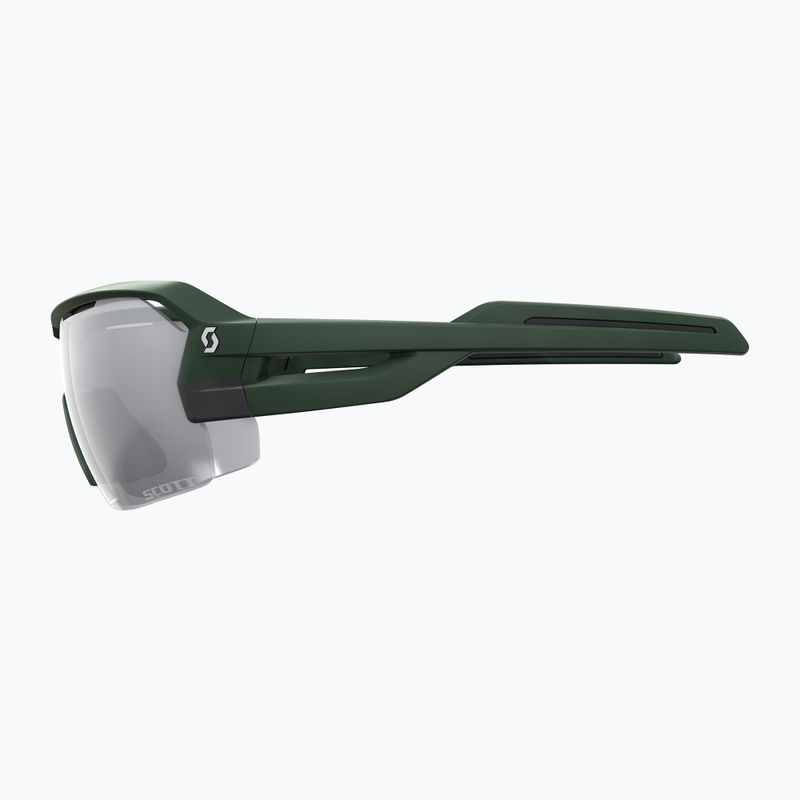 Akiniai nuo saulės SCOTT Spur LS kaki green/grey light sensitive/clear 3