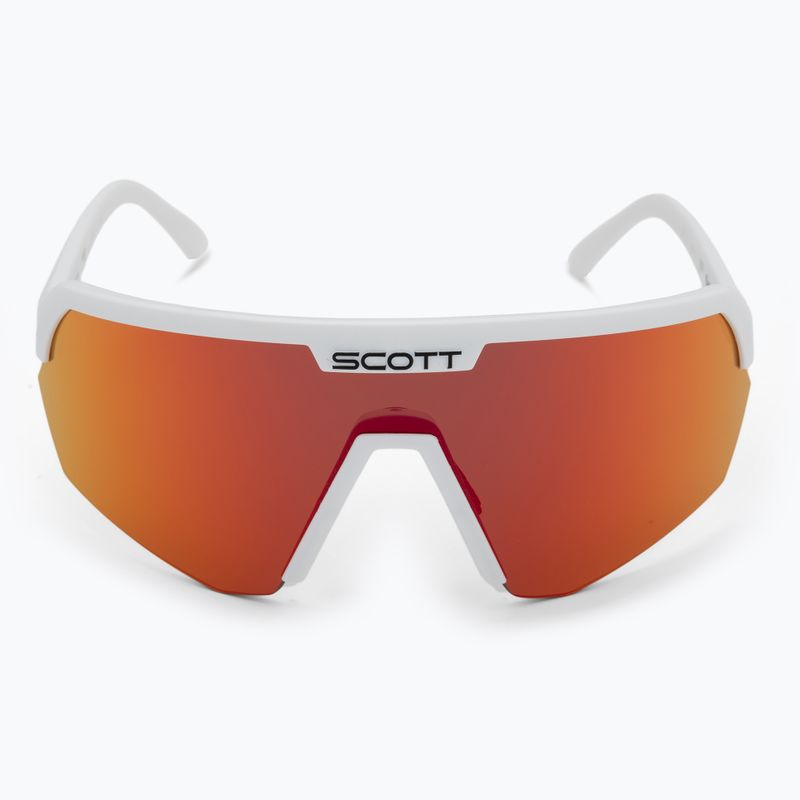 Akiniai nuo saulės SCOTT Sport Shield white matt/red chrome 3
