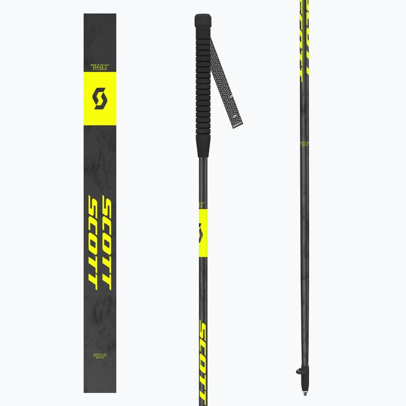 Bėgimo lazdos SCOTT Trail Ultra Carbon black field 3