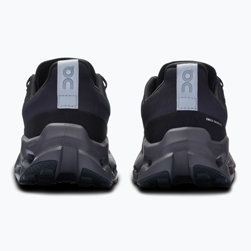 Vyriški bėgimo bateliai On Cloudsurfer Trail Waterproof black/eclipse 11
