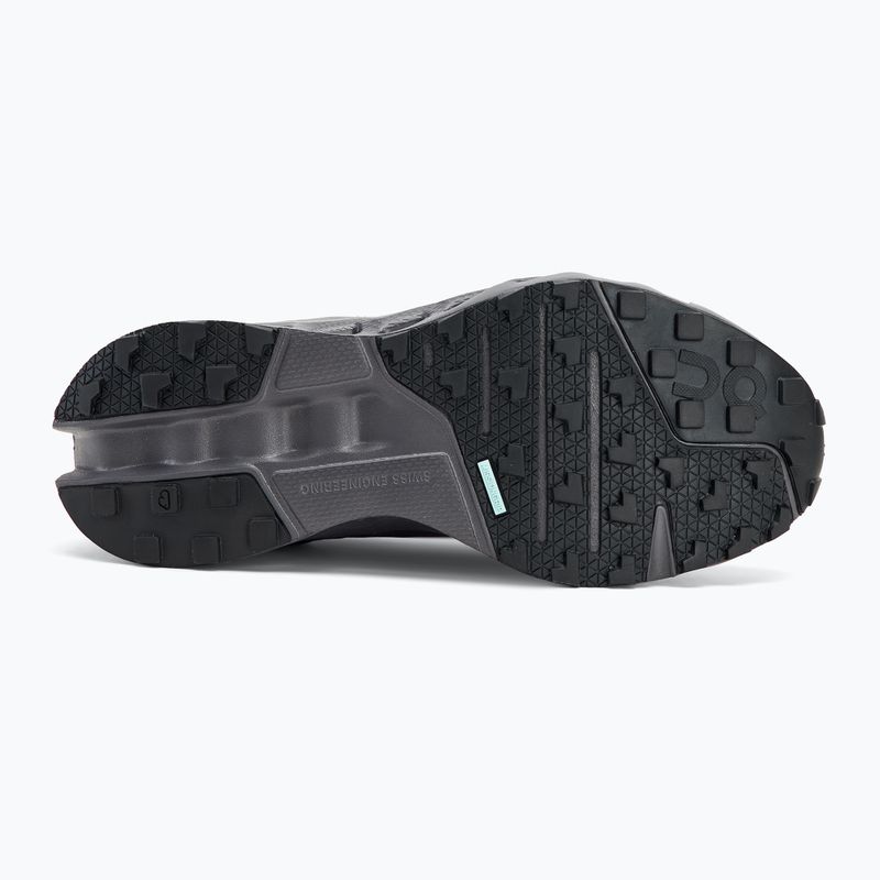 Moteriški bėgimo bateliai On Cloudsurfer Trail Waterproof black/eclipse 4
