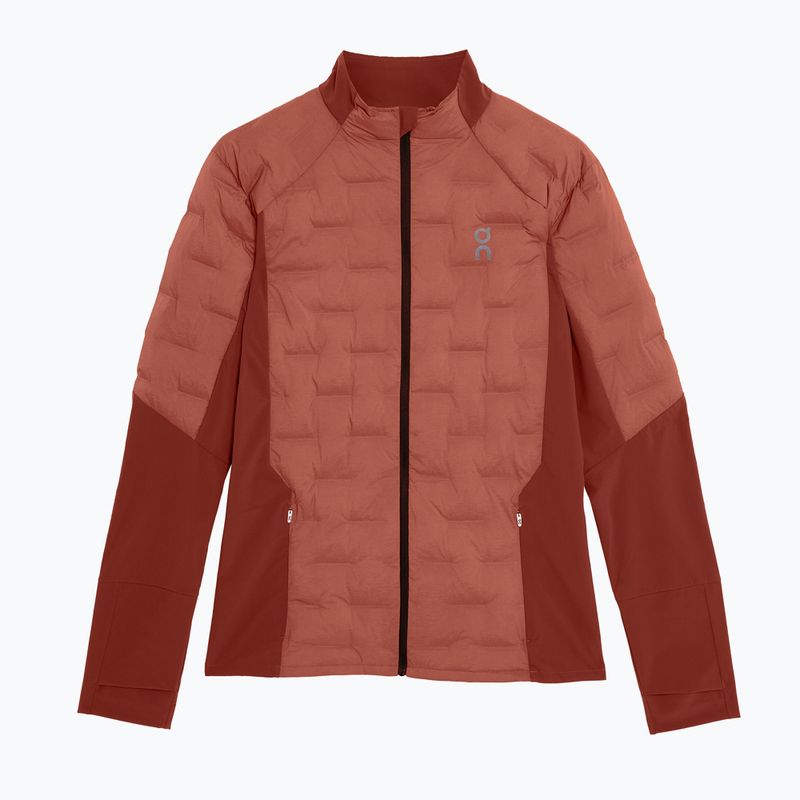 Moteriška bėgimo striukė On Climate auburn/ruby