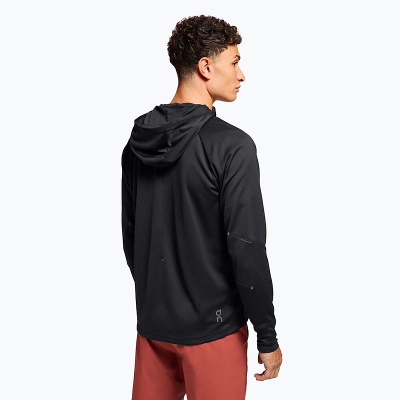 Vyriškas bėgimo džemperis On Climate Zip Hoodie black 3